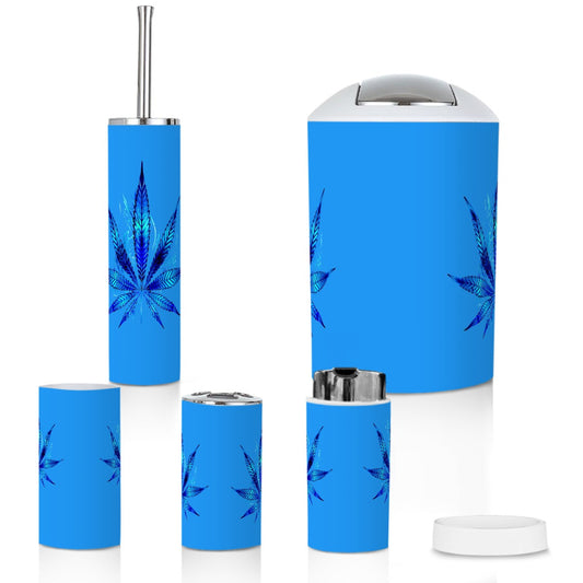 Blue Blaze Bathroom Accessories Set 5 pcs